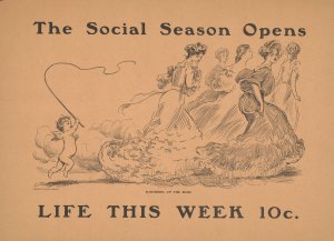 The social season opens -Life this week 10 cents. by Charles Dana Gibson Oil Painting