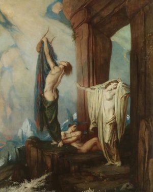 Orpheus And Eurydice by Charles De Sousy Oil Painting