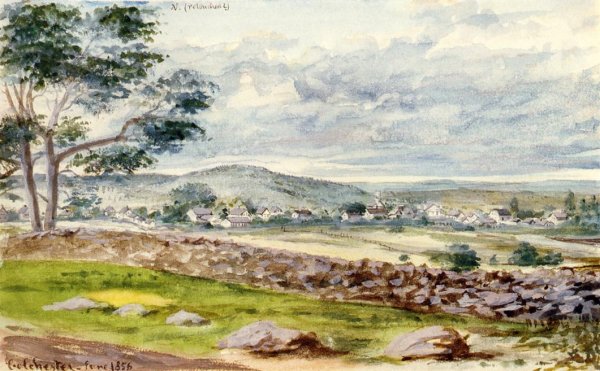 Colchester by Charles De Wolf Brownell - Hand-Painted Oil Painting Reproduction