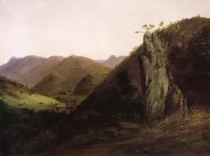 Cuban Landscape Oil painting by Charles De Wolf Brownell