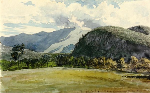 Humphreys Ledge by Charles De Wolf Brownell - Hand-Painted Oil Painting Reproduction