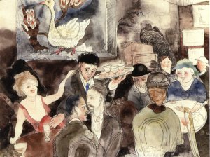 At the Golden Swan: Sometimes Called 'Hell Hole' Oil painting by Charles Demuth