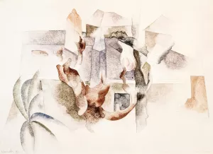 Bermuda Landscape No. 2 by Charles Demuth Oil Painting