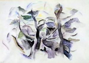 Bermuda Landscape Oil painting by Charles Demuth