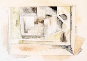 Bermuda, Stairway by Charles Demuth Oil Painting