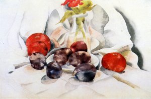 Fruit and Flower Oil painting by Charles Demuth