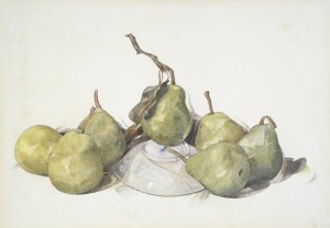 Green Pears by Charles Demuth Oil Painting