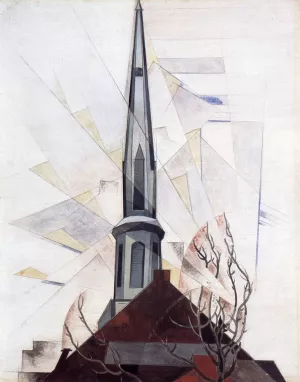 In the Province #7 by Charles Demuth Oil Painting