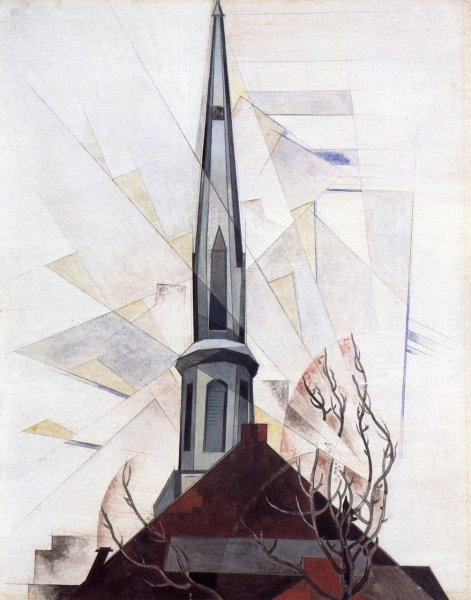 Main Product Photo of In the Province #7 Painting by Charles Demuth