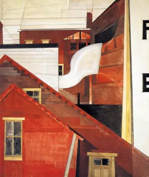 In the Province by Charles Demuth Oil Painting