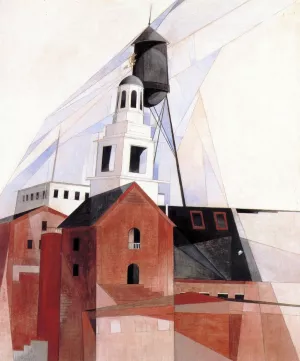 Lancaster by Charles Demuth Oil Painting