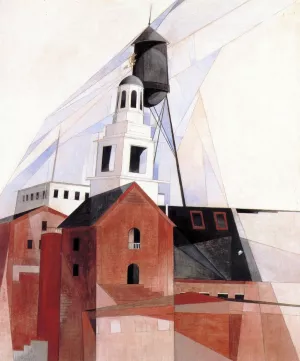 Lancaster Oil painting by Charles Demuth