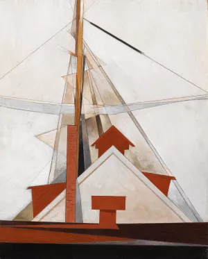 Masts by Charles Demuth Oil Painting