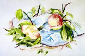 Peaches by Charles Demuth Oil Painting