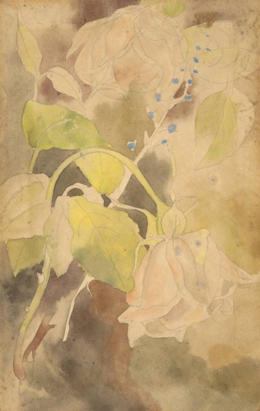 Main Product Photo of Peachy Rose  Painting by Charles Demuth