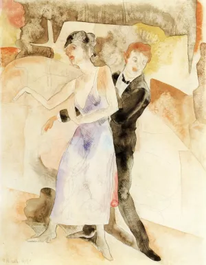 Song and Dance by Charles Demuth - Oil Painting Reproduction