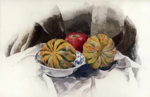 Squashes #2 painting by Charles Demuth