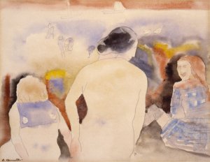 Untitled by Charles Demuth Oil Painting