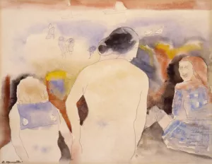 Untitled by Charles Demuth Oil Painting