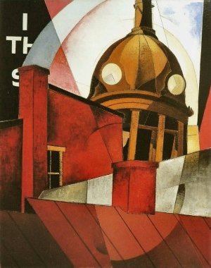 Welcome to Our City by Charles Demuth Oil Painting