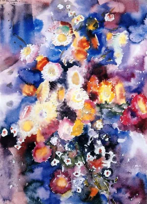 Wild Flowers by Charles Demuth Oil Painting