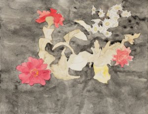 Zinnias by Charles Demuth Oil Painting