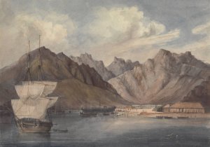 A Mediterranean Port by Charles Dyce Oil Painting