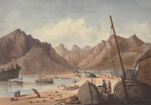Mediterranean Port by Charles Dyce Oil Painting