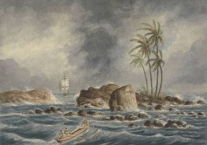 Point de Galle, Ceylon by Charles Dyce Oil Painting