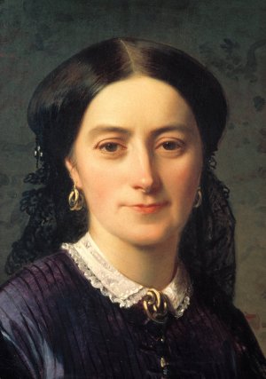 Johanna Kempe by Charles Edouard Boutibonne Oil Painting
