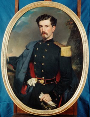 Walther von Hallwyl Oil painting by Charles Edouard Boutibonne
