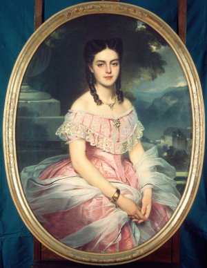 Wilhelmina von Hallwyl by Charles Edouard Boutibonne Oil Painting