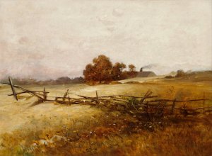 Autumn Landscape by Charles Ethan Porter Oil Painting