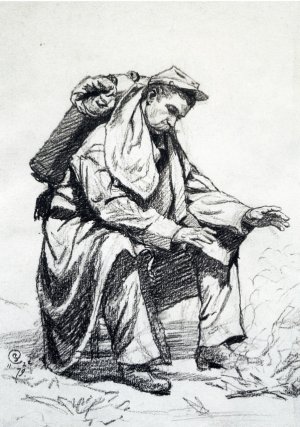 Civil War Soldier by Charles Ethan Porter Oil Painting