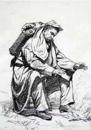 Civil War Soldier by Charles Ethan Porter Oil Painting