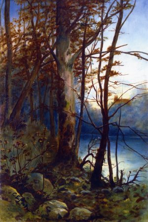 Fox Hill Oil painting by Charles Ethan Porter