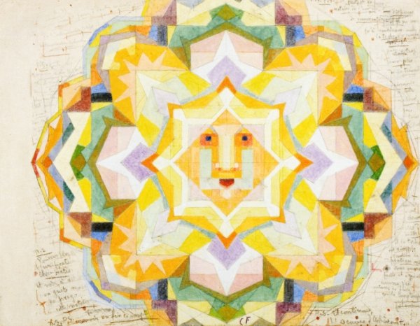 Main Product Photo of Chromatic Notations Painting by Charles Filiger
