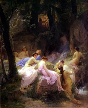 Nymphs Listening to the Songs of Orpheus