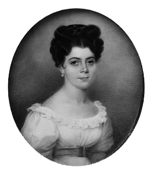 Mrs. Jean Pierre Barre by Charles Fraser Oil Painting