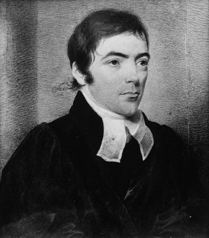 Rev. Christopher Edwards Gadsden by Charles Fraser Oil Painting