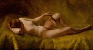 Vanitas by Charles Frederick Ulrich Oil Painting