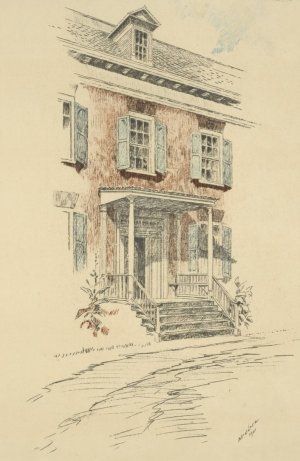 Van Cortland Manor House, 1901 by Charles Frederick William Mielatz Oil Painting