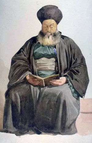 Armenian Priest, Smyrna by Charles Gleyre - Oil Painting Reproduction