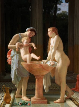 The Bath by Charles Gleyre Oil Painting
