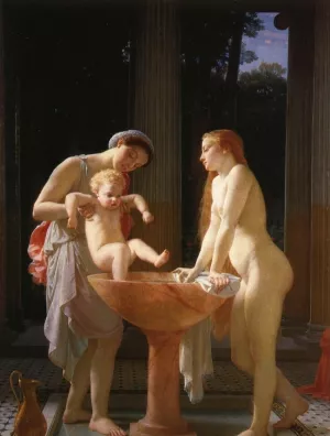 The Bath Oil painting by Charles Gleyre