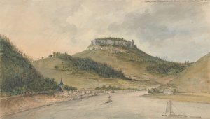 Konigstein by Charles Gore Oil Painting