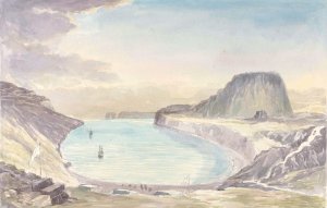 Christmas Harbour, Kerguelen's Land Oil painting by Charles Hamilton Smith