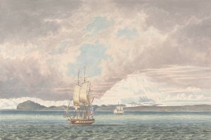 Icy Bay and Mount Saint Elias by Charles Hamilton Smith Oil Painting