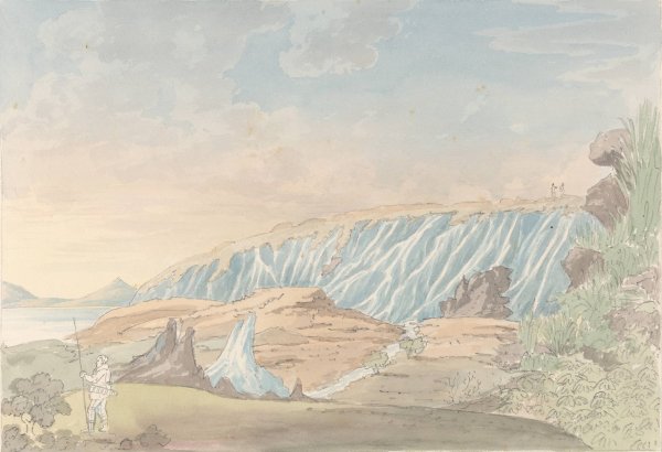 The Icebergs of Kotzebue Sound by Charles Hamilton Smith - Hand-Painted Oil Painting Reproduction