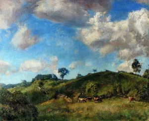 A Clearing by Charles Harold Davis - Oil Painting Reproduction